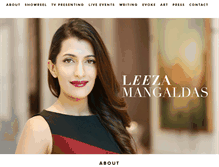 Tablet Screenshot of leezamangaldas.com